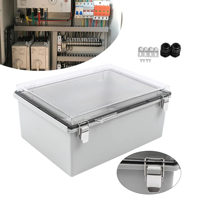 WALLMOUNTED ELECTRICAL BOX Enclosure Junction Project Box ABS IP67